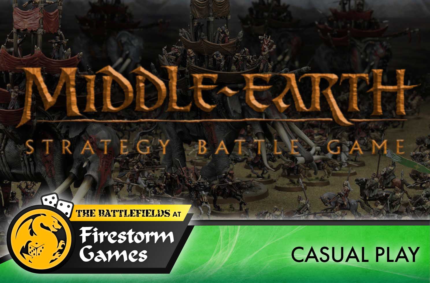 Middle Earth Strategy Battle Game Casual Play