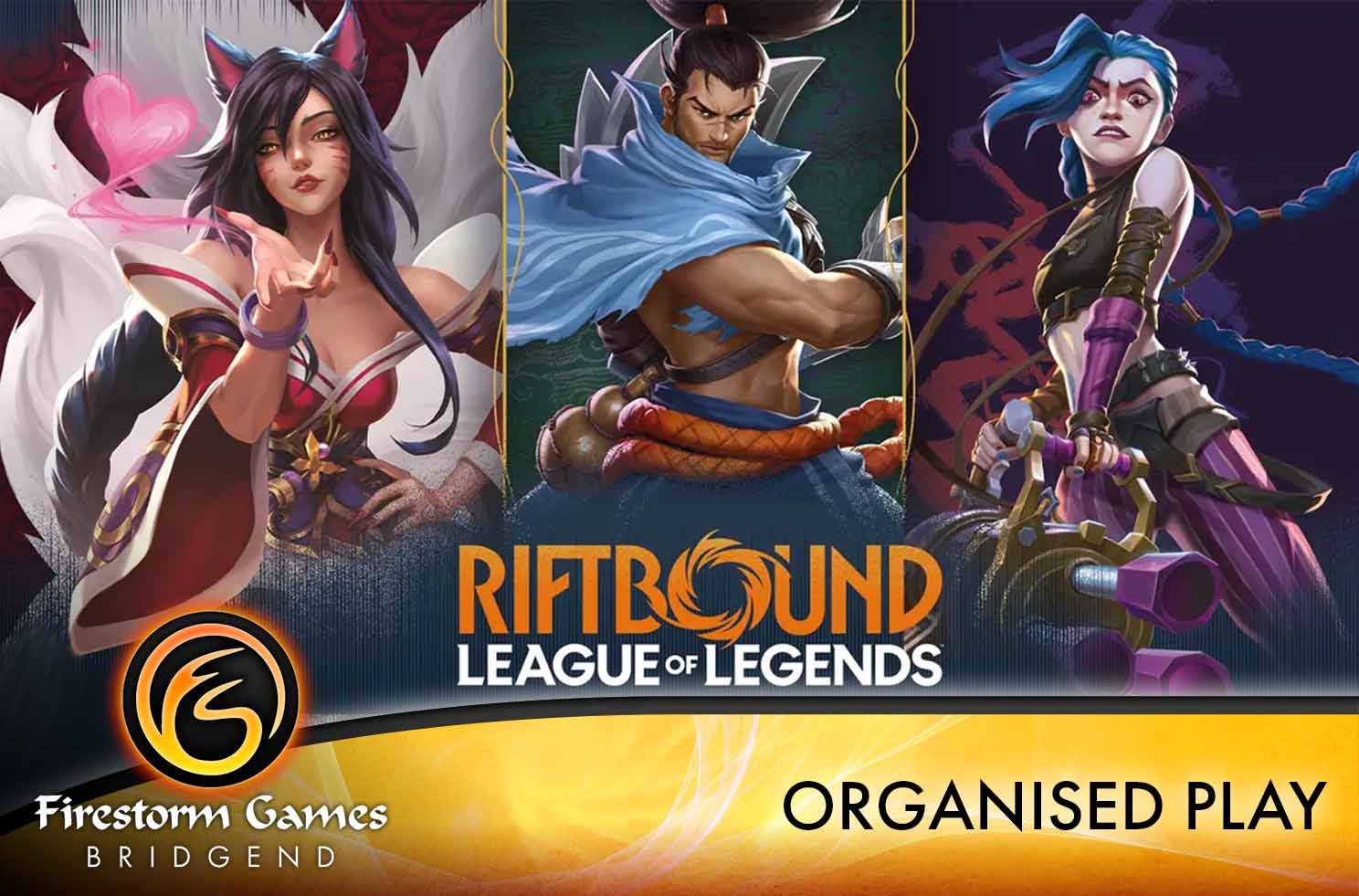 Riftbound League of Legends Unleashed Pre-rift Event Bridgend