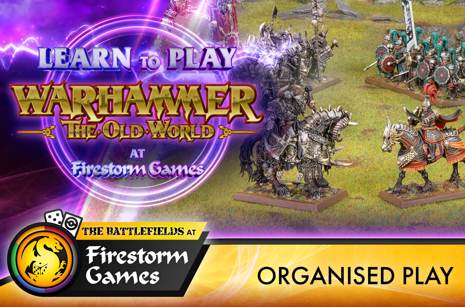 Learn to Play Warhammer The Old World Battle March Cardiff