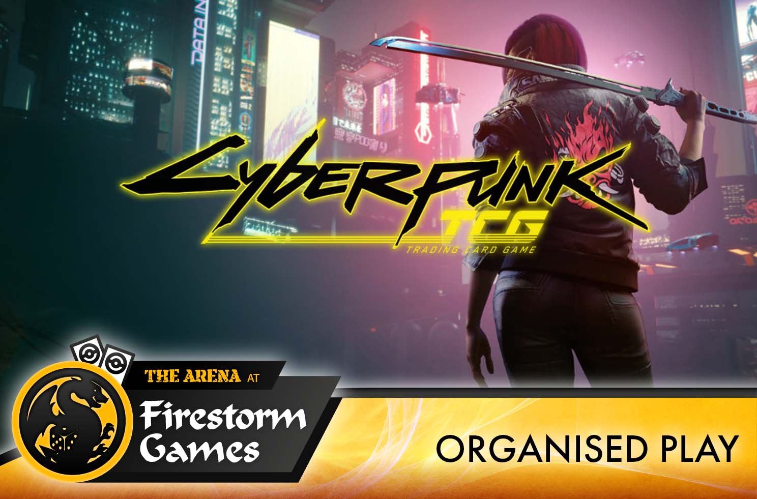 Cyberpunk TCG Welcome to Night City Beta Event Cyberpunk TCG Welcome to Night City Beta Event
