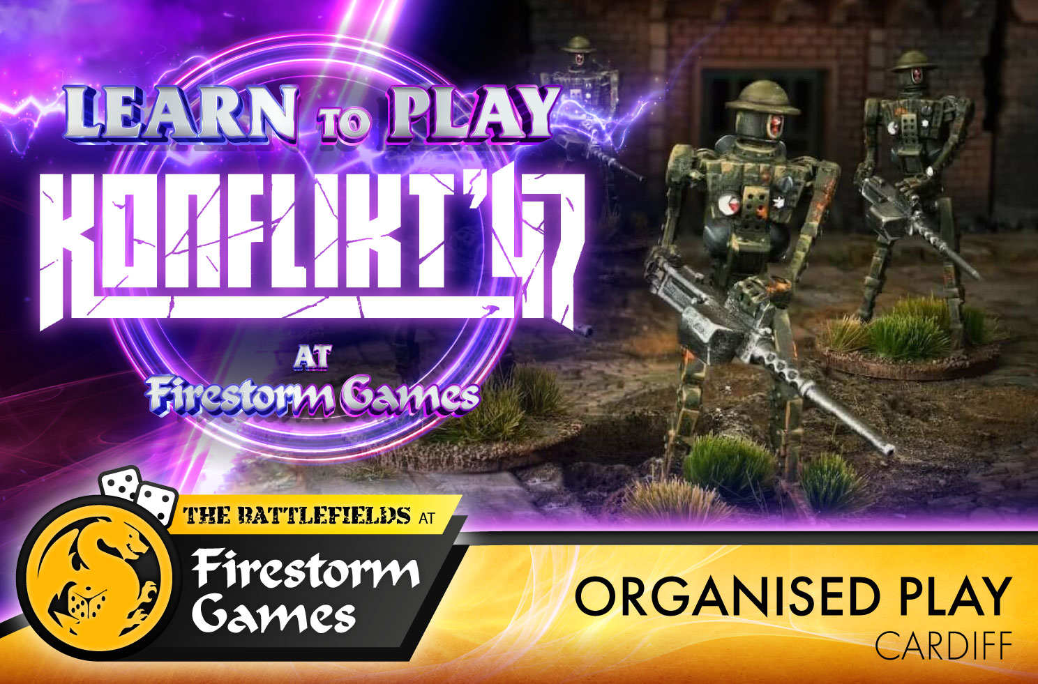 Learn to Play Konflikt '47 Cardiff