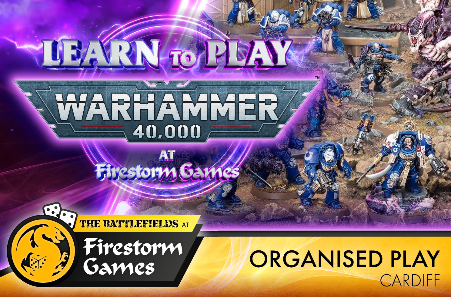 Learn to Play Warhammer 40,000 Cardiff