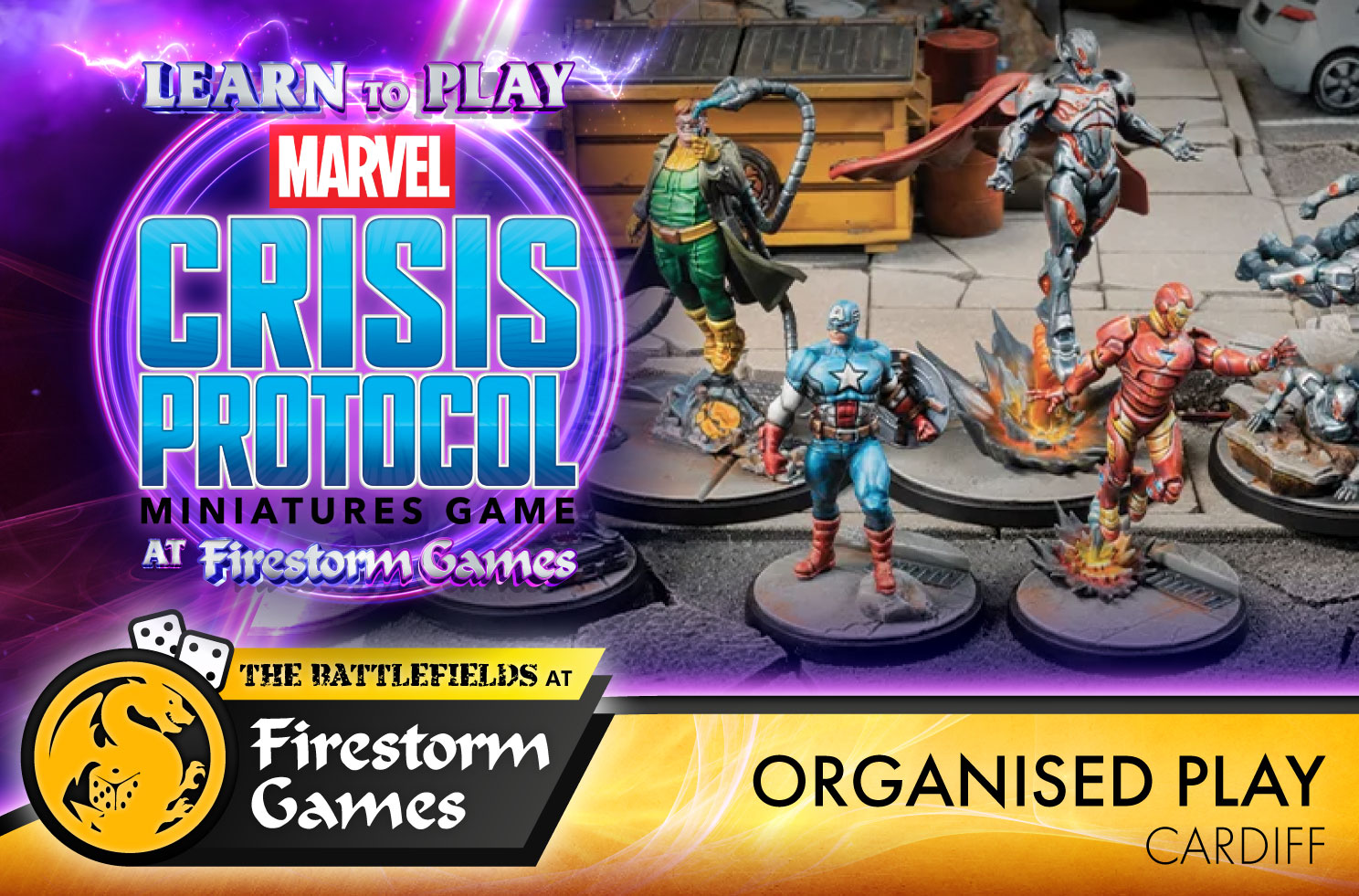 Learn to Play Marvel Crises Protocol Cardiff