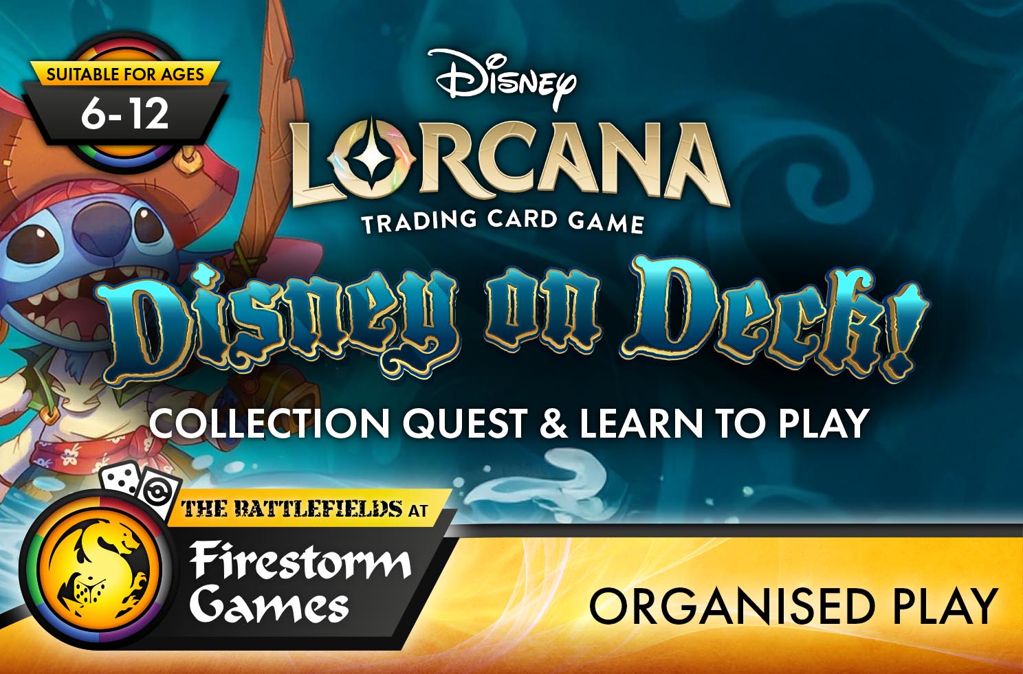 Disney on Deck - A Pirate themed Lorcana event