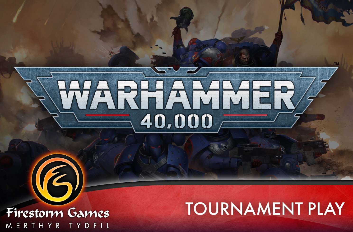 Warhammer 40,000 Apocalypse Team Battle - Firestorm Games Merthyr Tydfil 