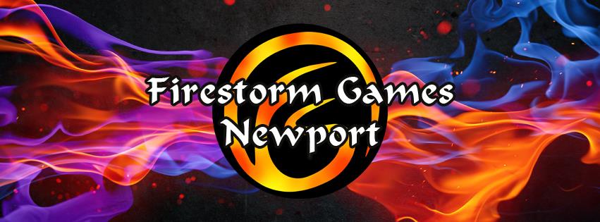 Firestorm Games Newport Logo